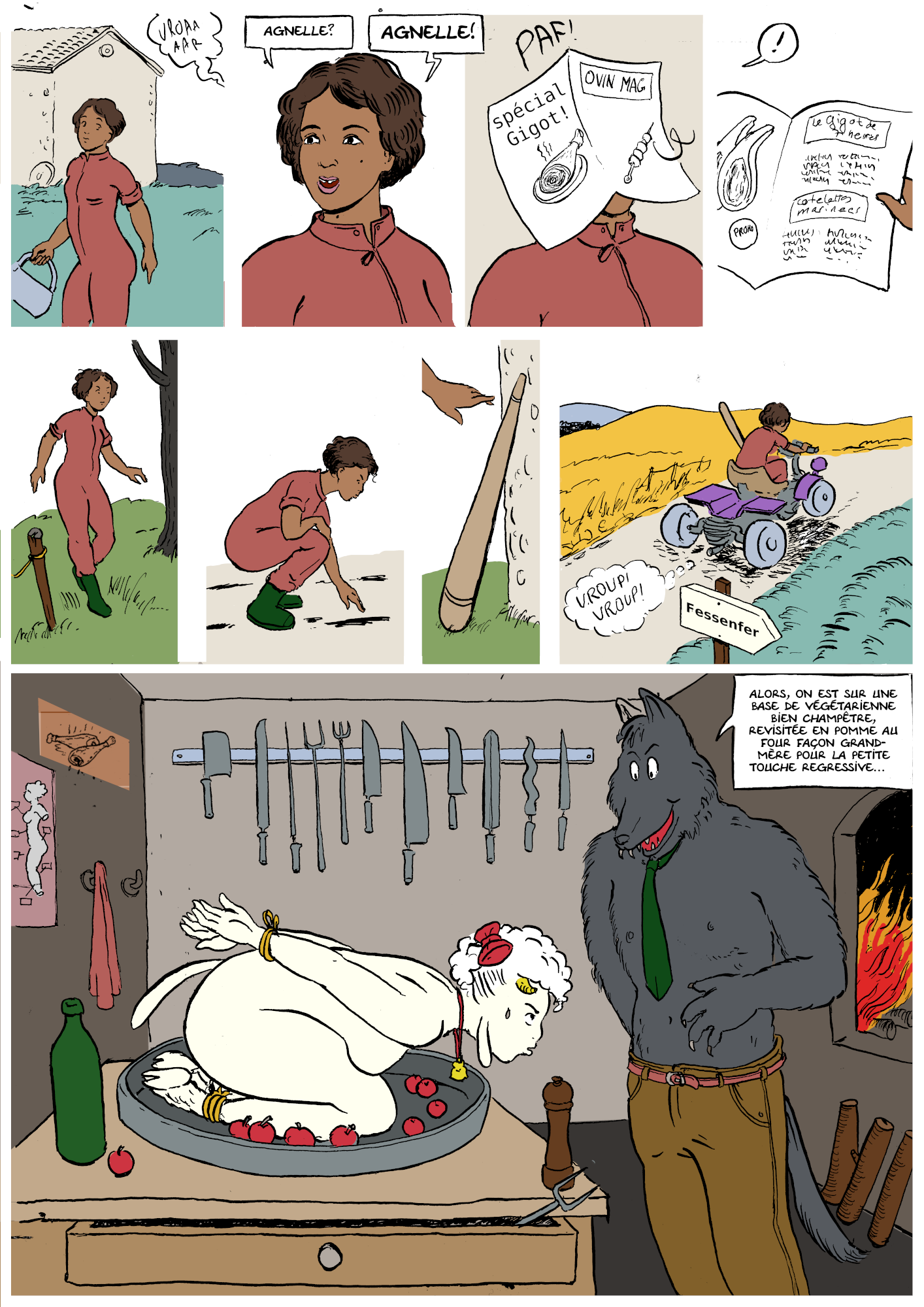 Agnelle et le camion à pizza 2